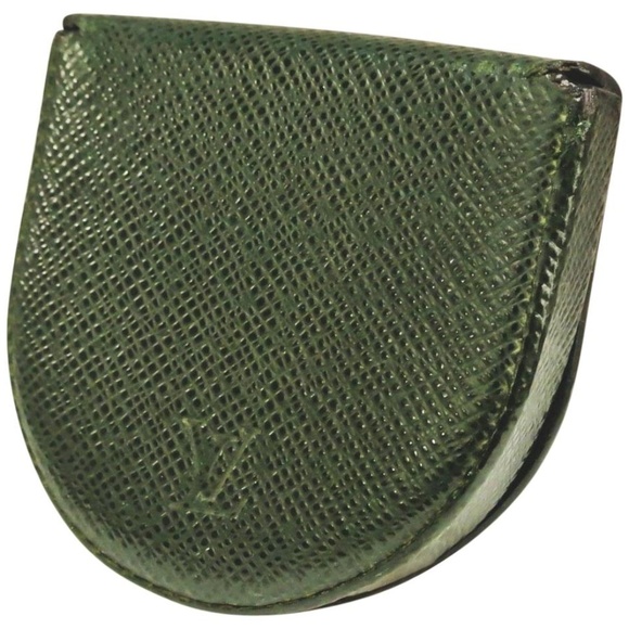 Louis Vuitton Taiga Coin Cash Earbud Change Case Holder Lurse Wallet - Picture 1 of 8